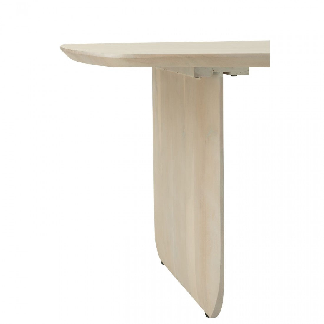Dining Table Acacia Wood White J-Line