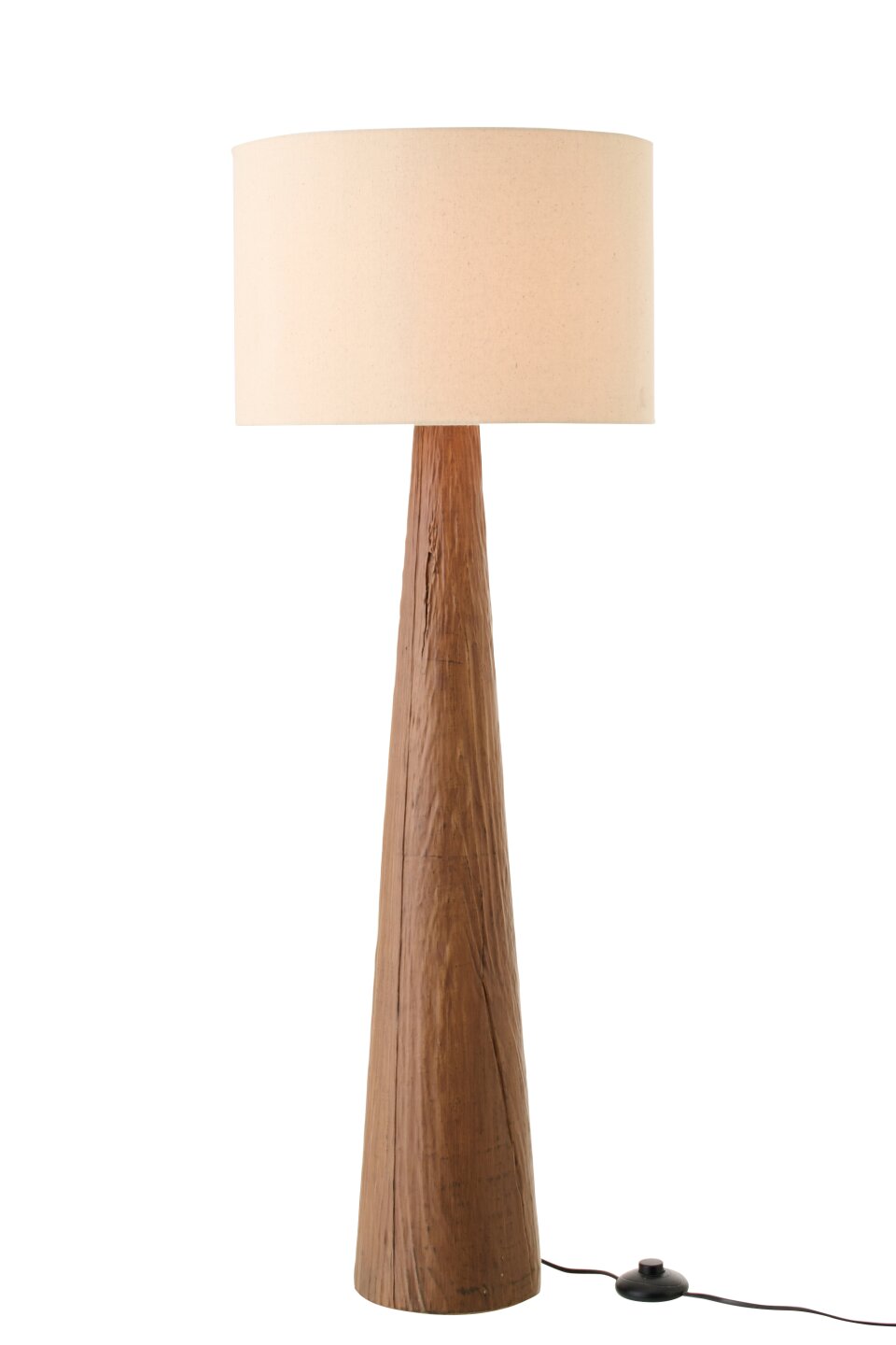 Floor Lamp Melina Ceramic Dark Brown Large J-Line