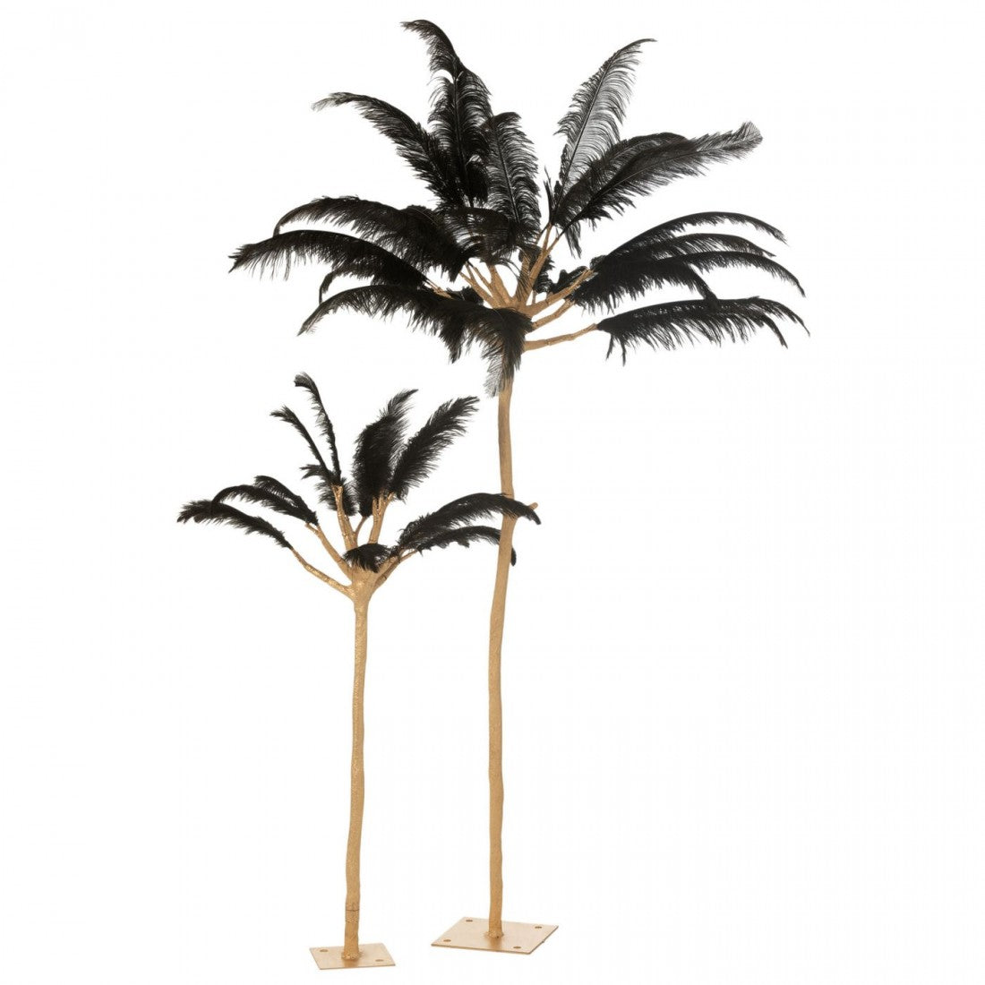 Tree Tassel Metal Gold/Black Large J-Line