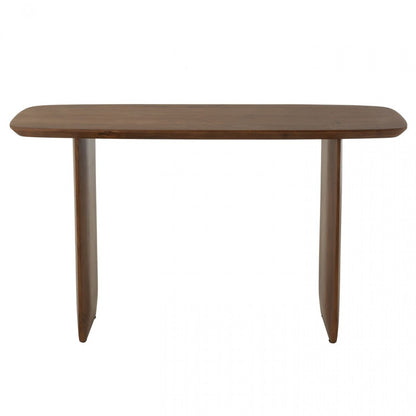 Console Table Acacia Wood Brown J-Line