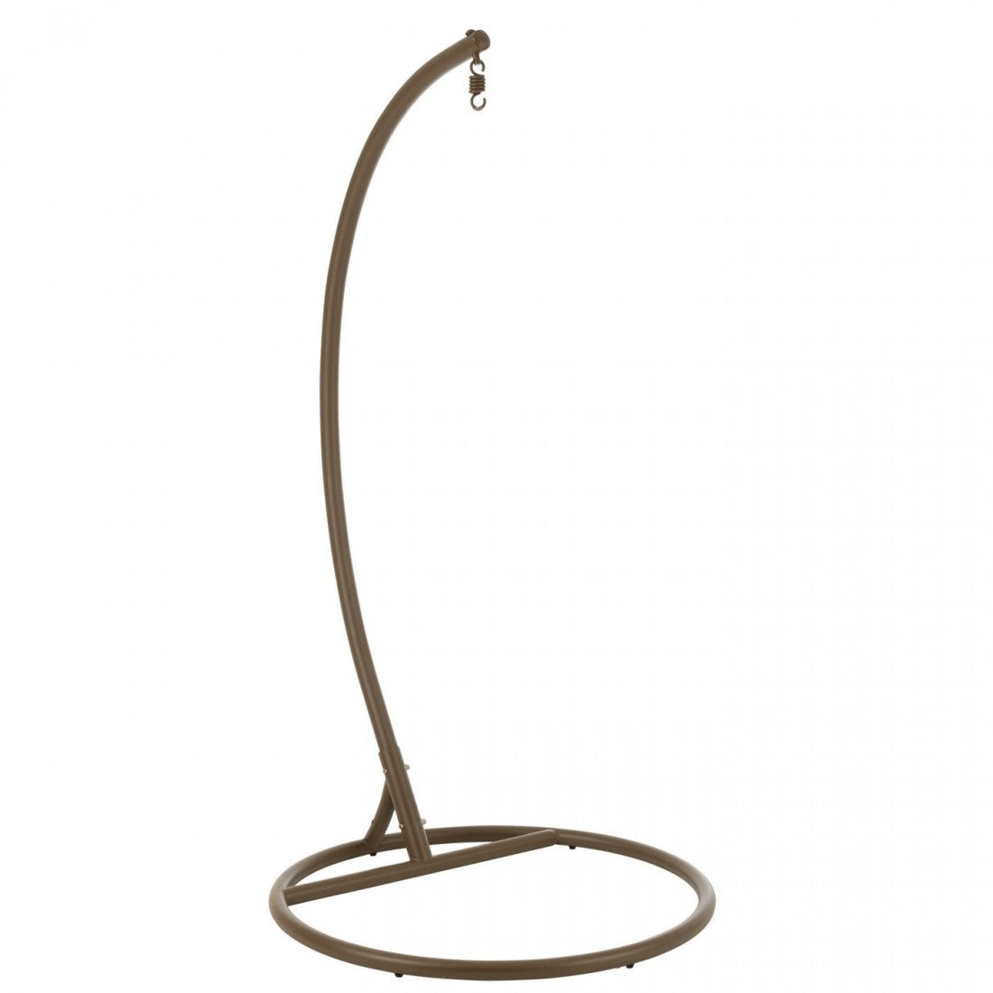 Hanging Chair + Cushion Egga Metal/Rope Brown J-Line