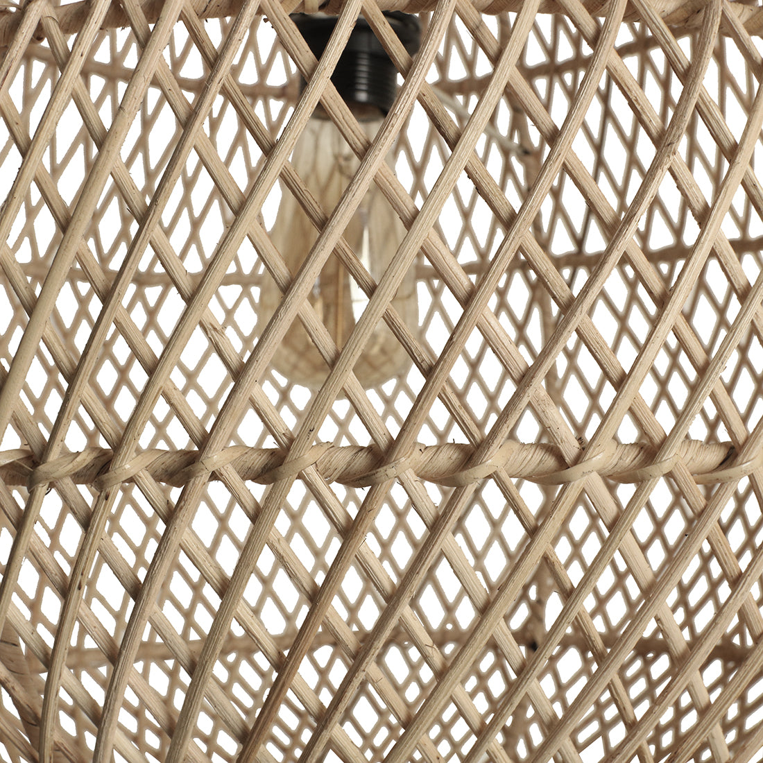 Maze Pendant Light Teardrop Natural Raw Materials