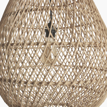 Maze Pendant Light Teardrop Natural Raw Materials