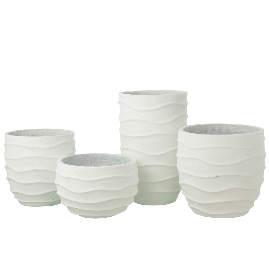 Flower Pot Wave + Outdoor Sand White Small J-Line