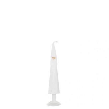 Santa Claus Modern Metal White Set of 2 J-Line