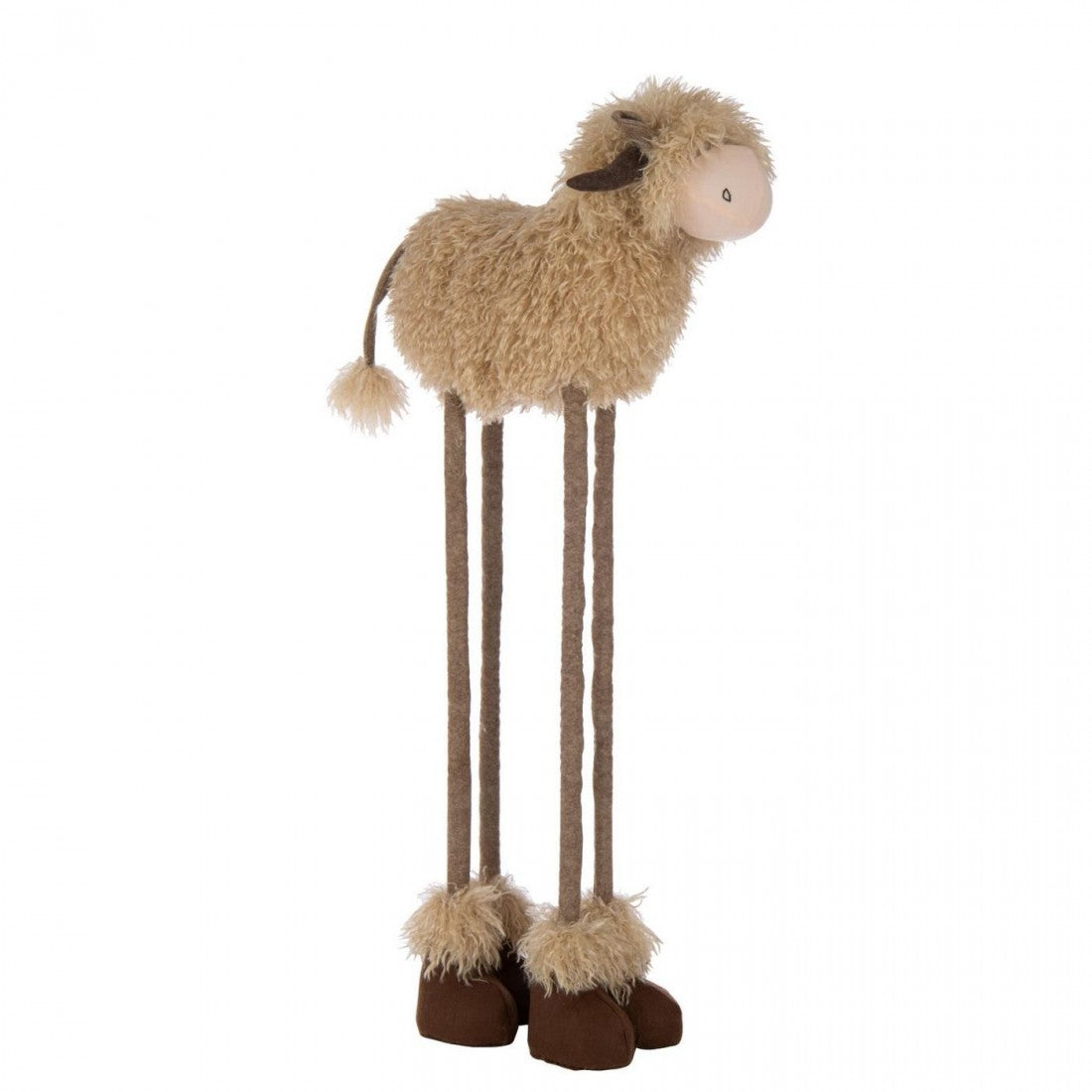 Cow Telescopic Polyester Dark Brown/Beige Large J-Line