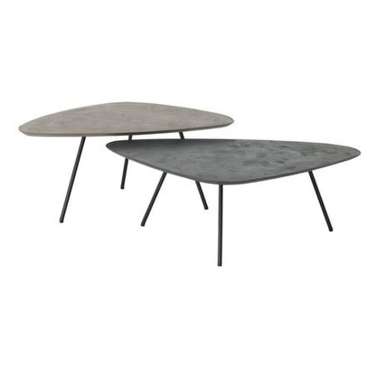 DTP Home Scala Plectro Earth Coffee Table Set of 2