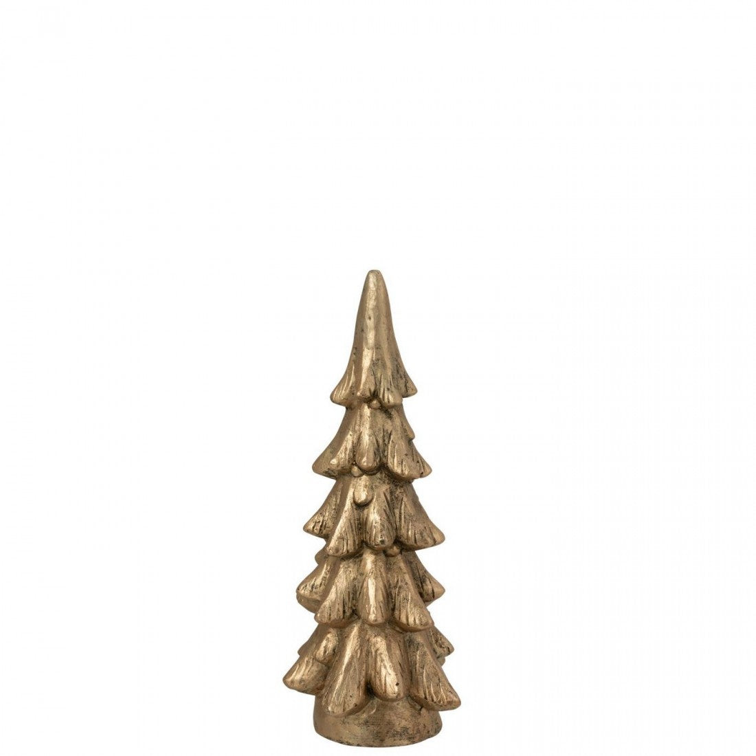 Christmas Tree Round Base Magnesium Gold-Colored Small H 51cm J-Line