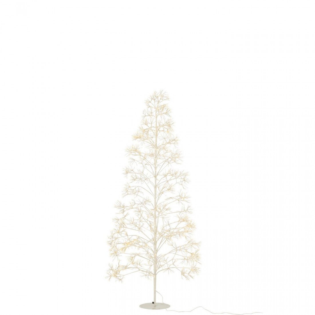 Christmas Tree 2700 LED Metal White Medium H210cm J-Line