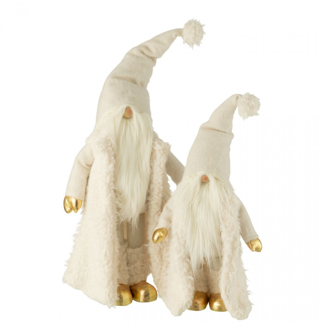 Elf Long Jacket Fabric Cream/Gold Large J-Line