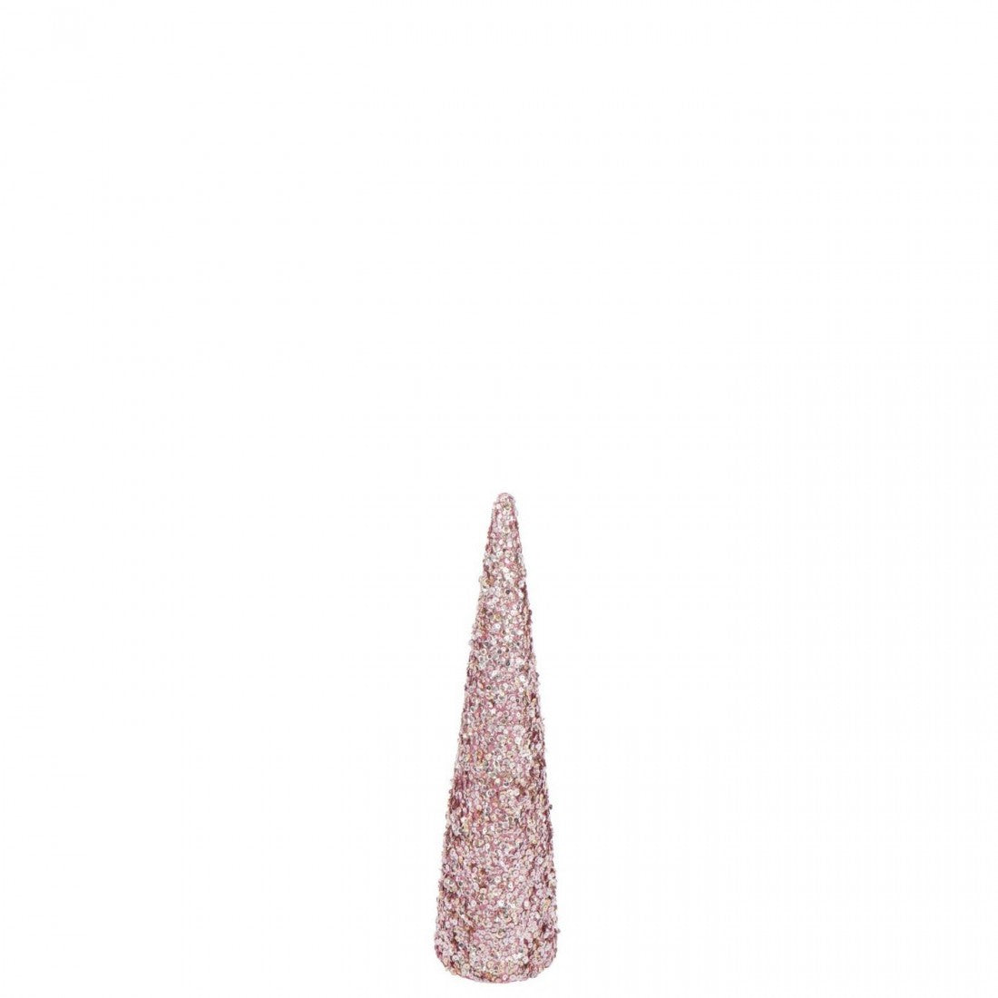 Cone Sequins Foam Light Pink Medium H56cm J-Line