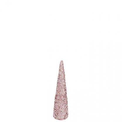 Cone Sequins Foam Light Pink Medium H56cm J-Line