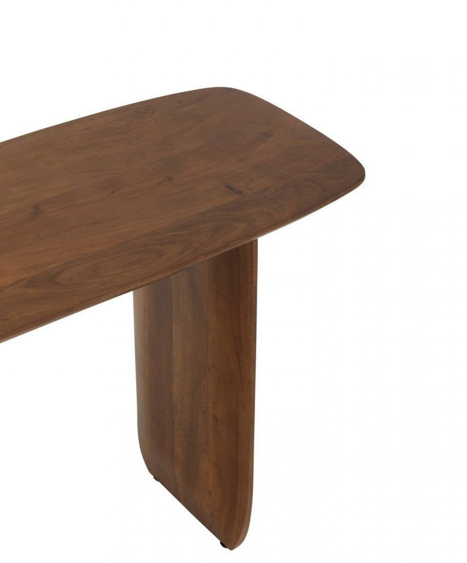 Console Table Acacia Wood Brown J-Line