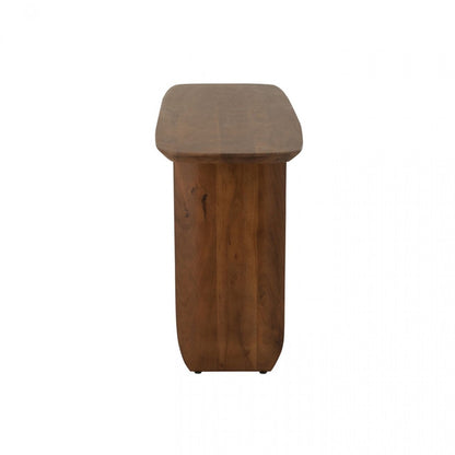 Console Table Acacia Wood Brown J-Line