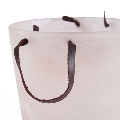 The Resin Ice Bucket - Pink White Bazar Bizar
