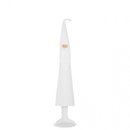 Santa Claus Modern Metal White Set of 2 J-Line
