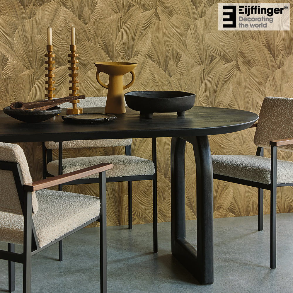 Bullnose Dining Table Mix Black 200cm Raw Materials