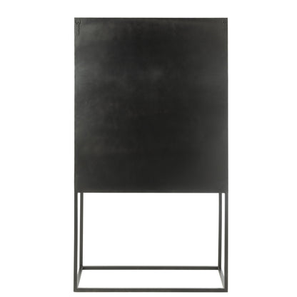 Shanil Wood/Iron Cabinet Black J-Line