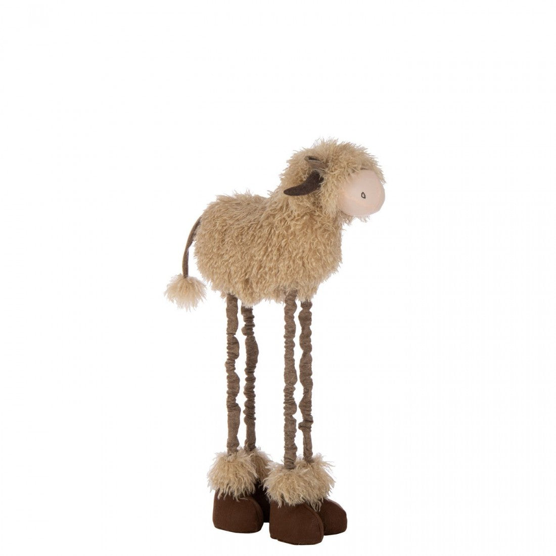 Cow Telescopic Polyester Dark Brown/Beige Large J-Line
