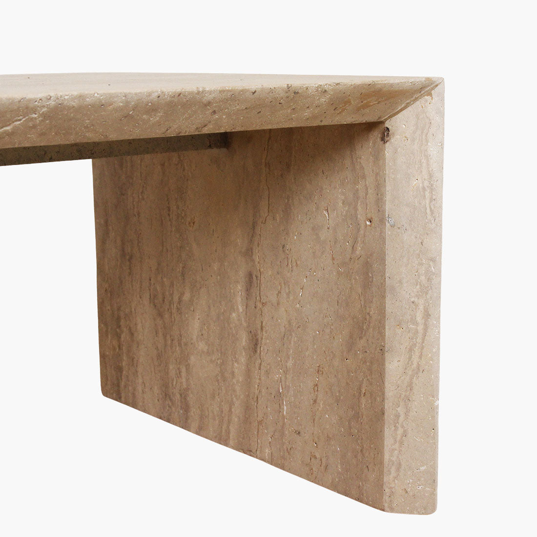 Travertine Coffee Table Sleaky Raw Materials