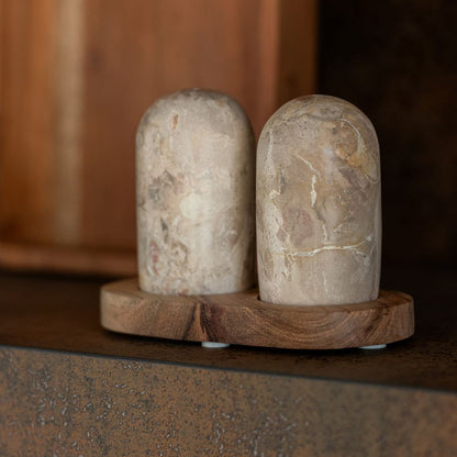 Pepper &amp; Salt Marble Natural/Beige J-Line
