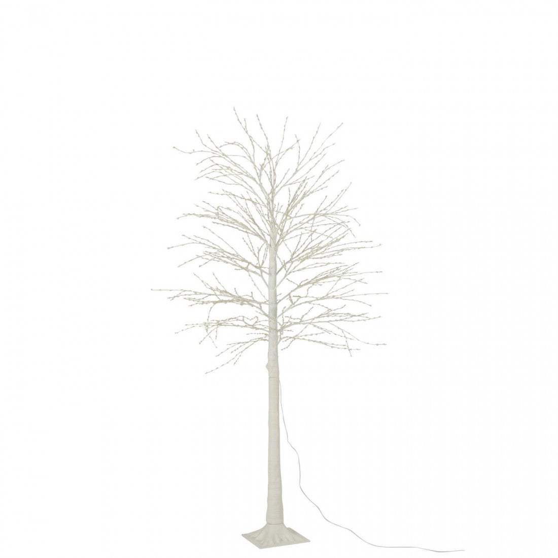 Christmas Tree 2000 LED Plastic White Medium H180cm J-Line