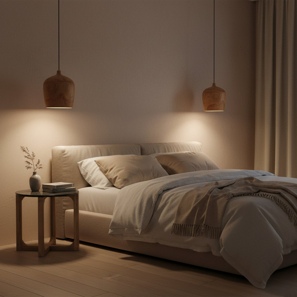 Sirocco Bottle Pendant Light Ø25cm Raw Materials