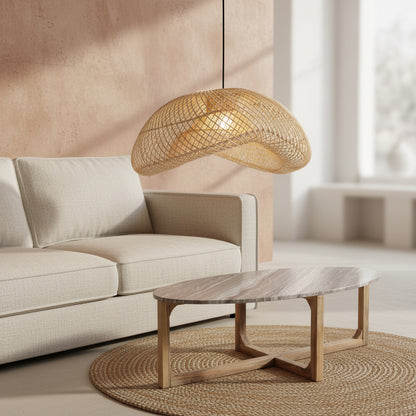 Maze Organic Pendant Light Natural XL Raw Materials