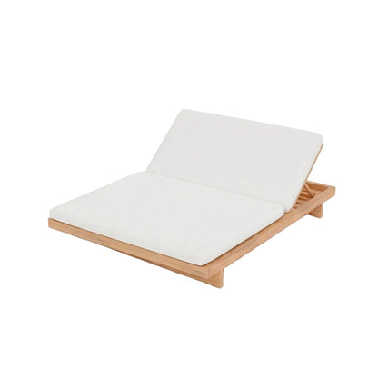 The Double Pantai Sunbed Natural White Bazar Bizarre