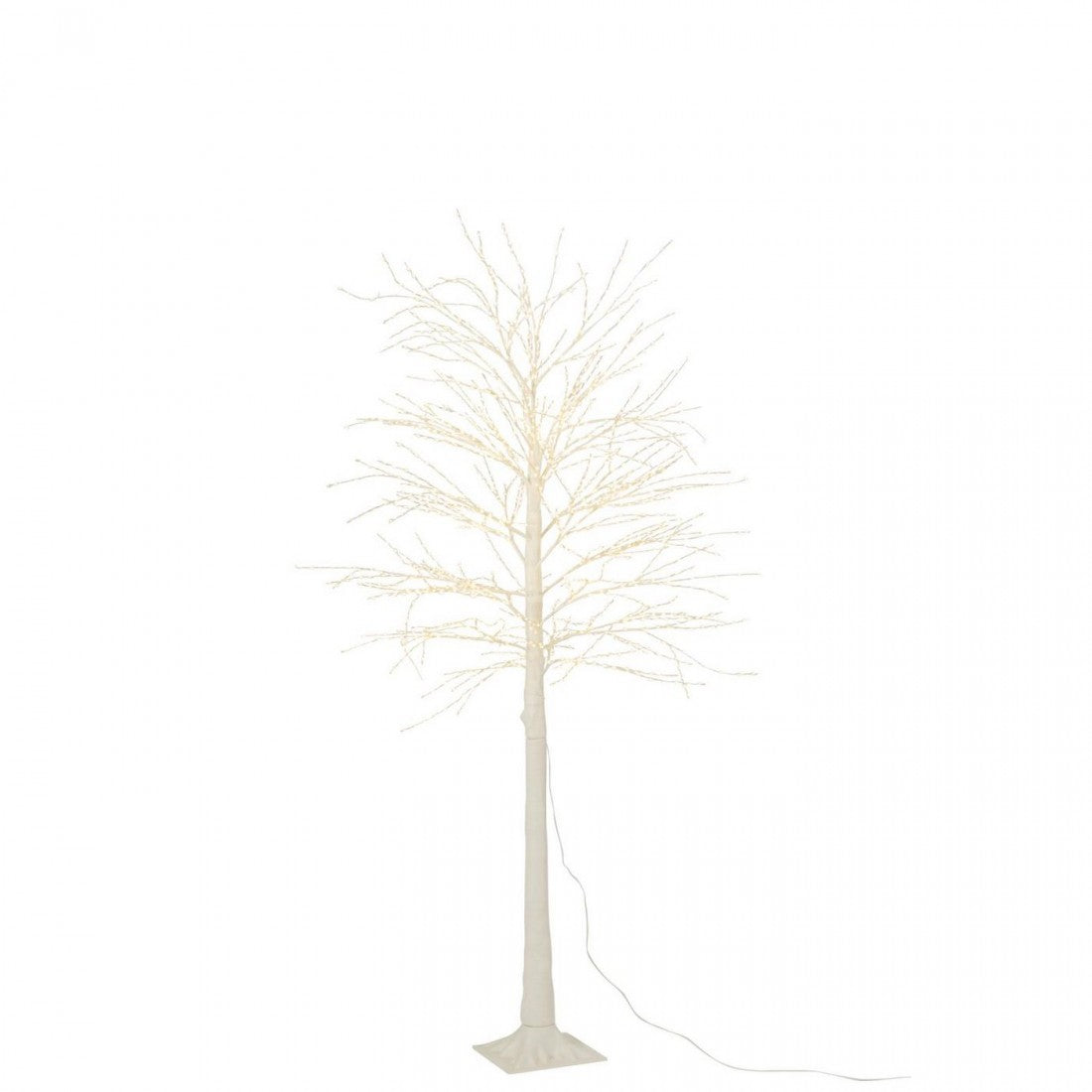 Christmas Tree 2000 LED Plastic White Medium H180cm J-Line