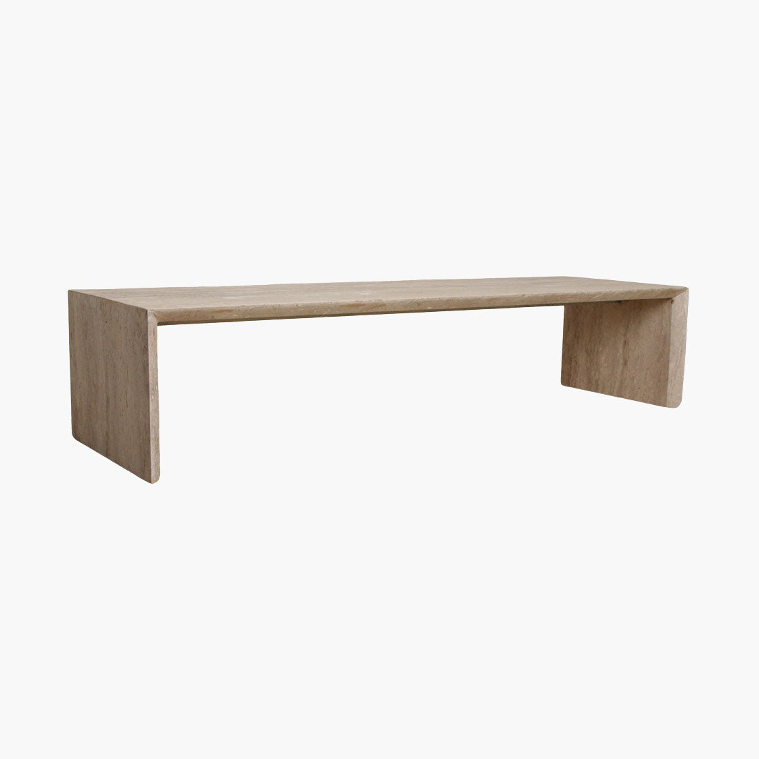 Travertine Coffee Table Sleaky Raw Materials