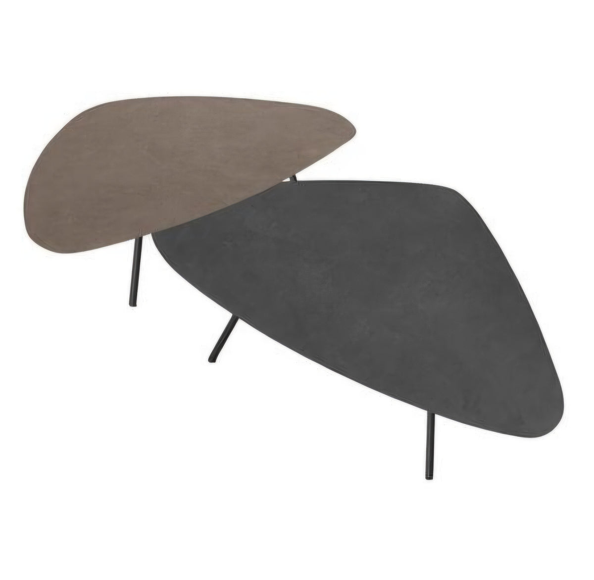 DTP Home Scala Plectro Earth Coffee Table Set of 2