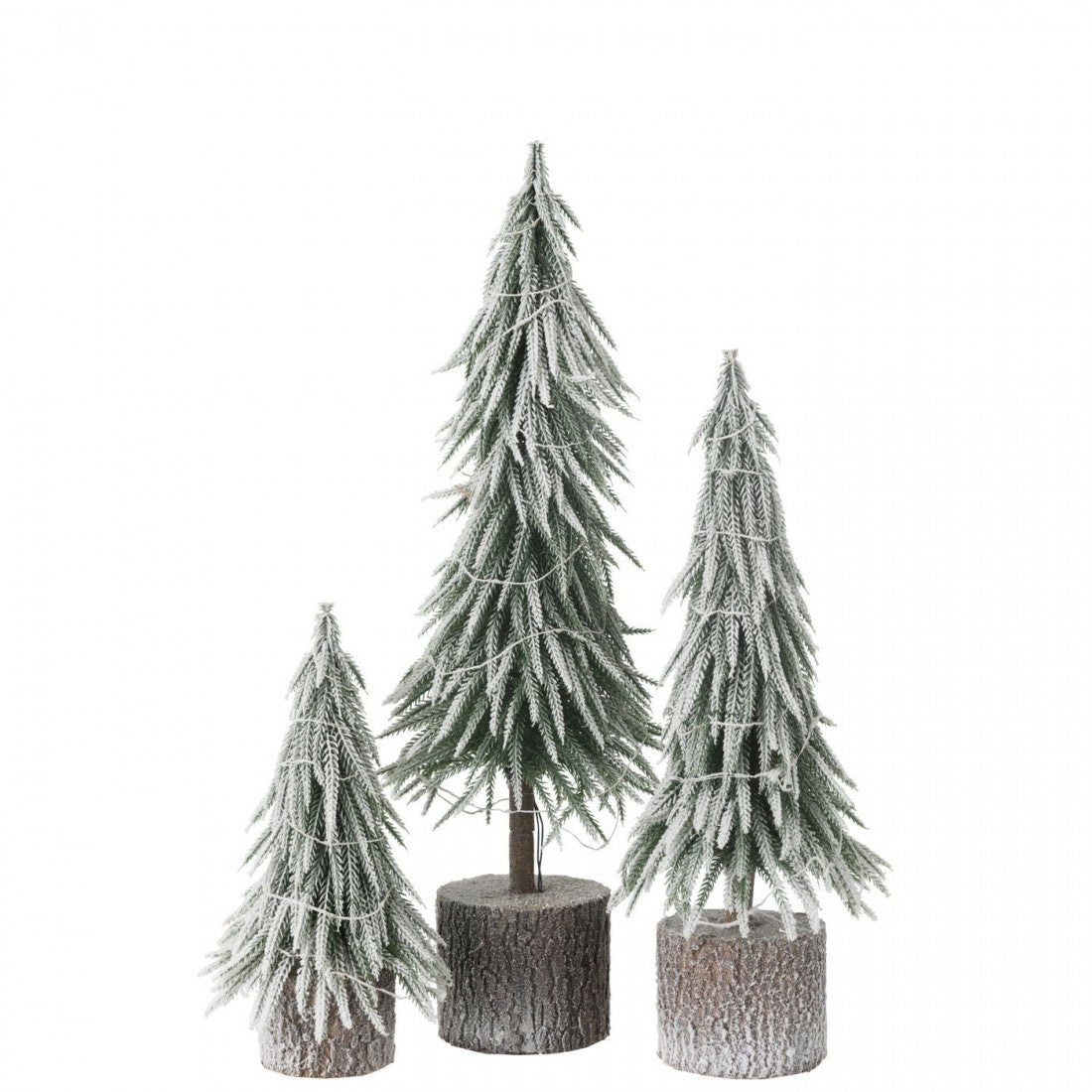 Christmas Tree A+LED Artificial Snow Green Medium H45cm J-Line