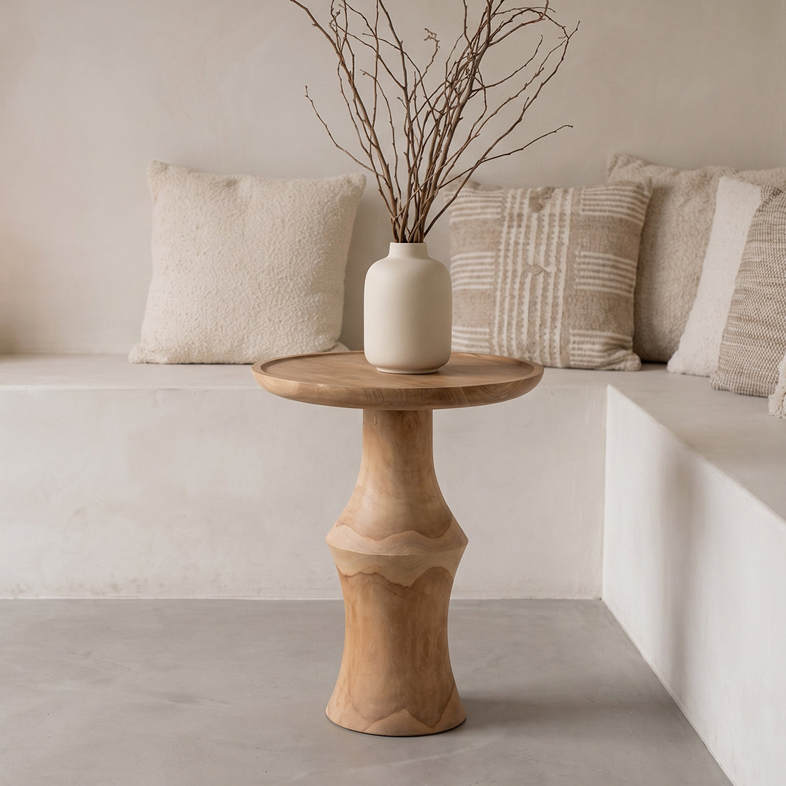 Side table Nero Dawn Raw Materials