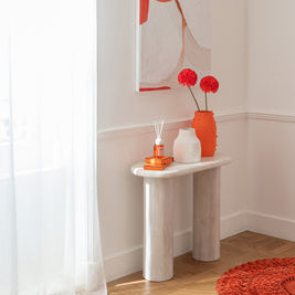 Console Marble Off-White J-Line