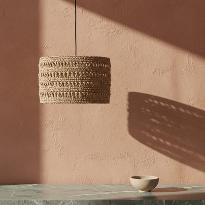 Herba Pendant Light Natural Medium Ø40cm Raw materials