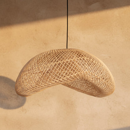 Maze Organic Pendant Light Natural XL Raw Materials