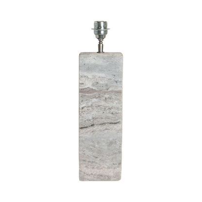 Lamp Base Fantasy Brown Marble Square Raw Materials