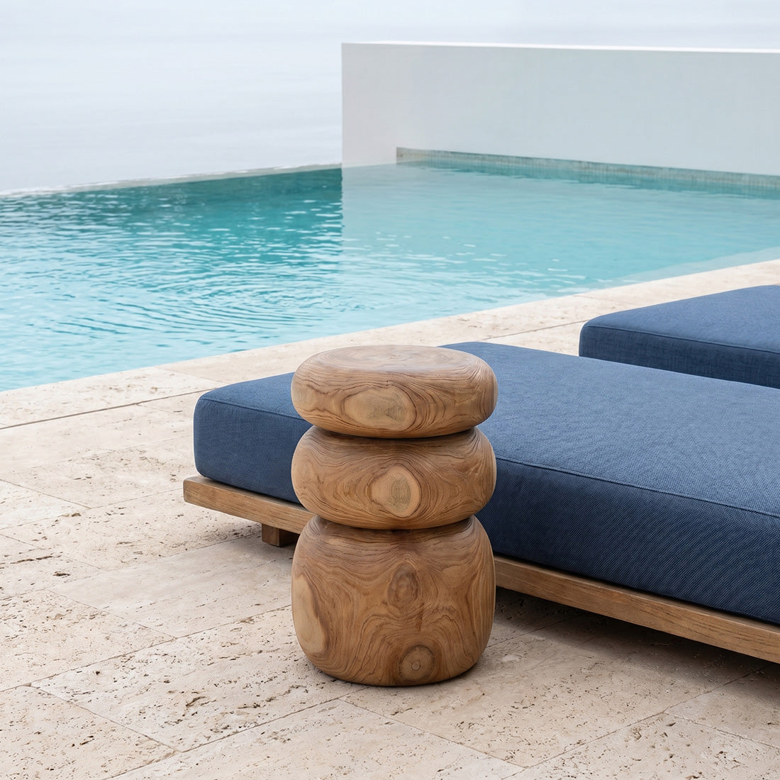 Stool Side Table Tao Raw Materials