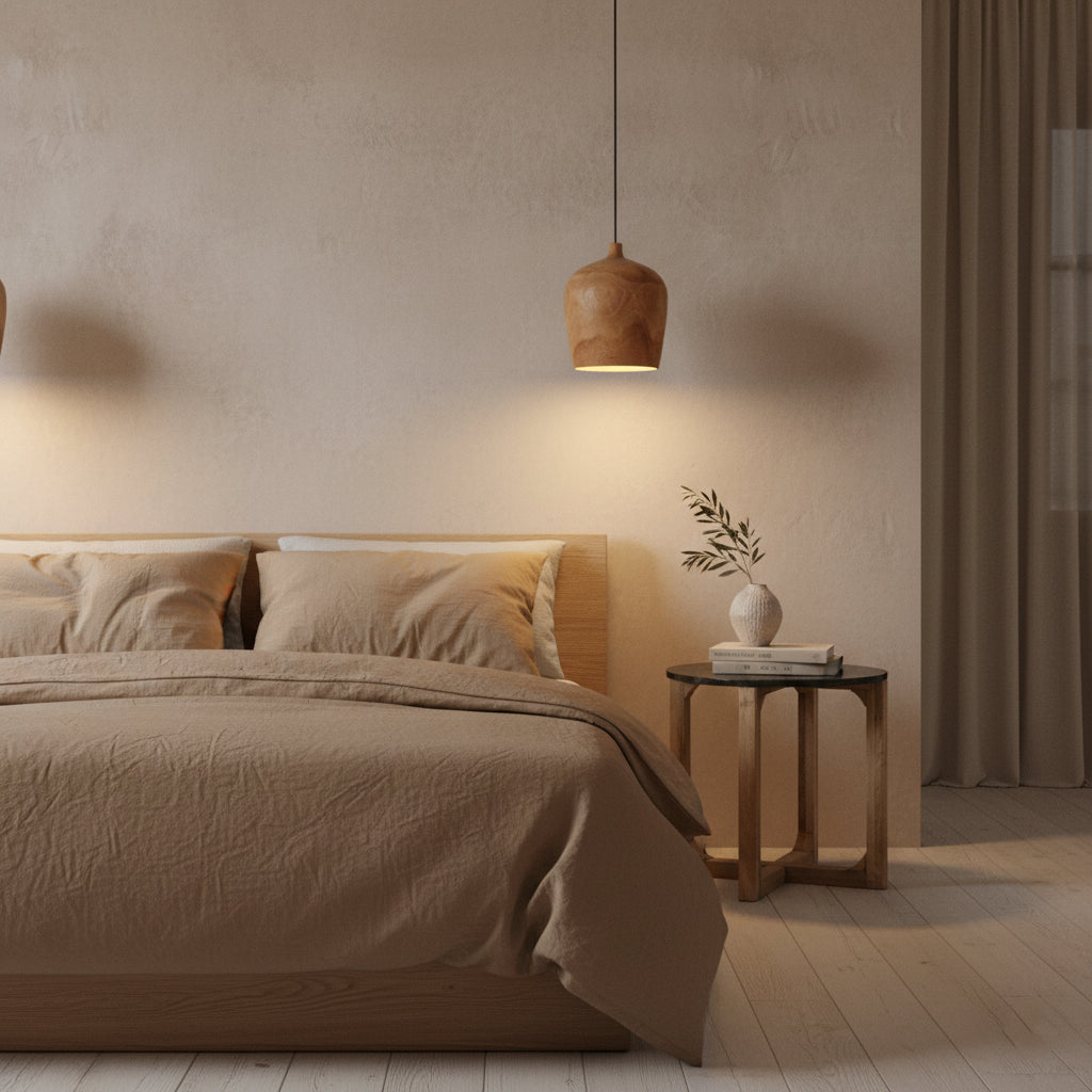 Sirocco Bottle Pendant Light Ø25cm Raw Materials