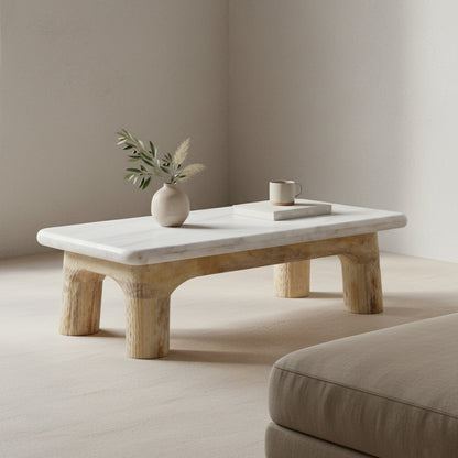Sandy Dunes Coffee Table Raw Materials