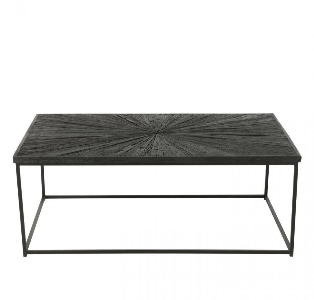 Coffee table Shanil Wood/Iron Black J-Line