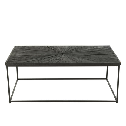 Coffee table Shanil Wood/Iron Black J-Line