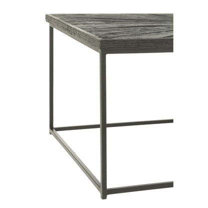 Coffee table Shanil Wood/Iron Black J-Line
