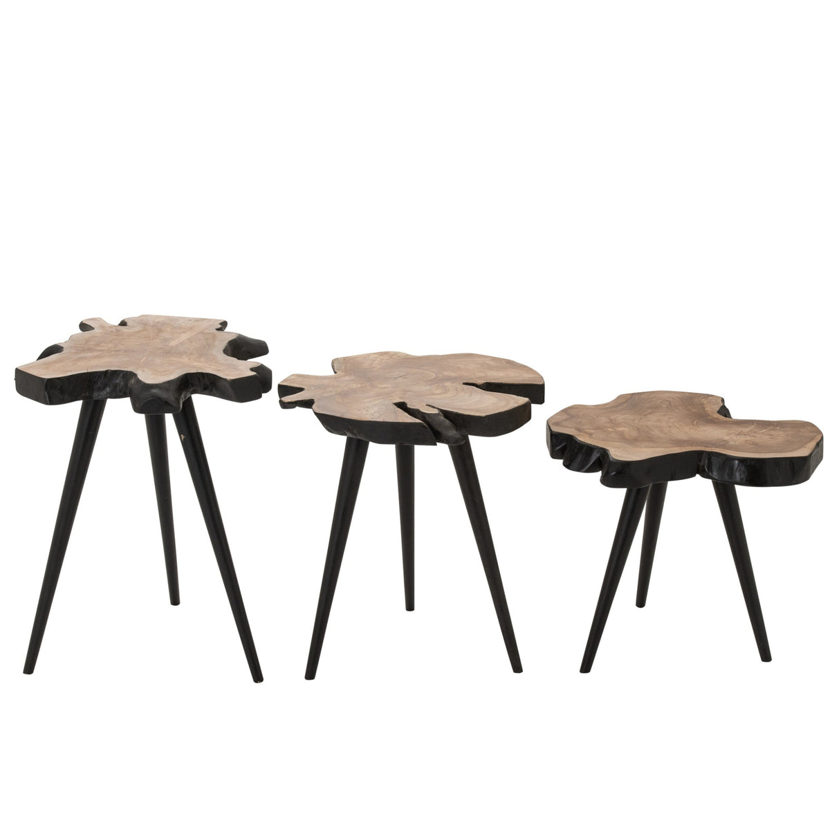 Coffee Table Teak Natural/Black J-Line