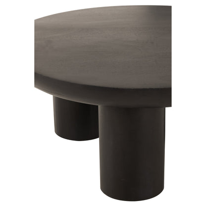 Coffee Table Trio Mango Wood Black J-Line