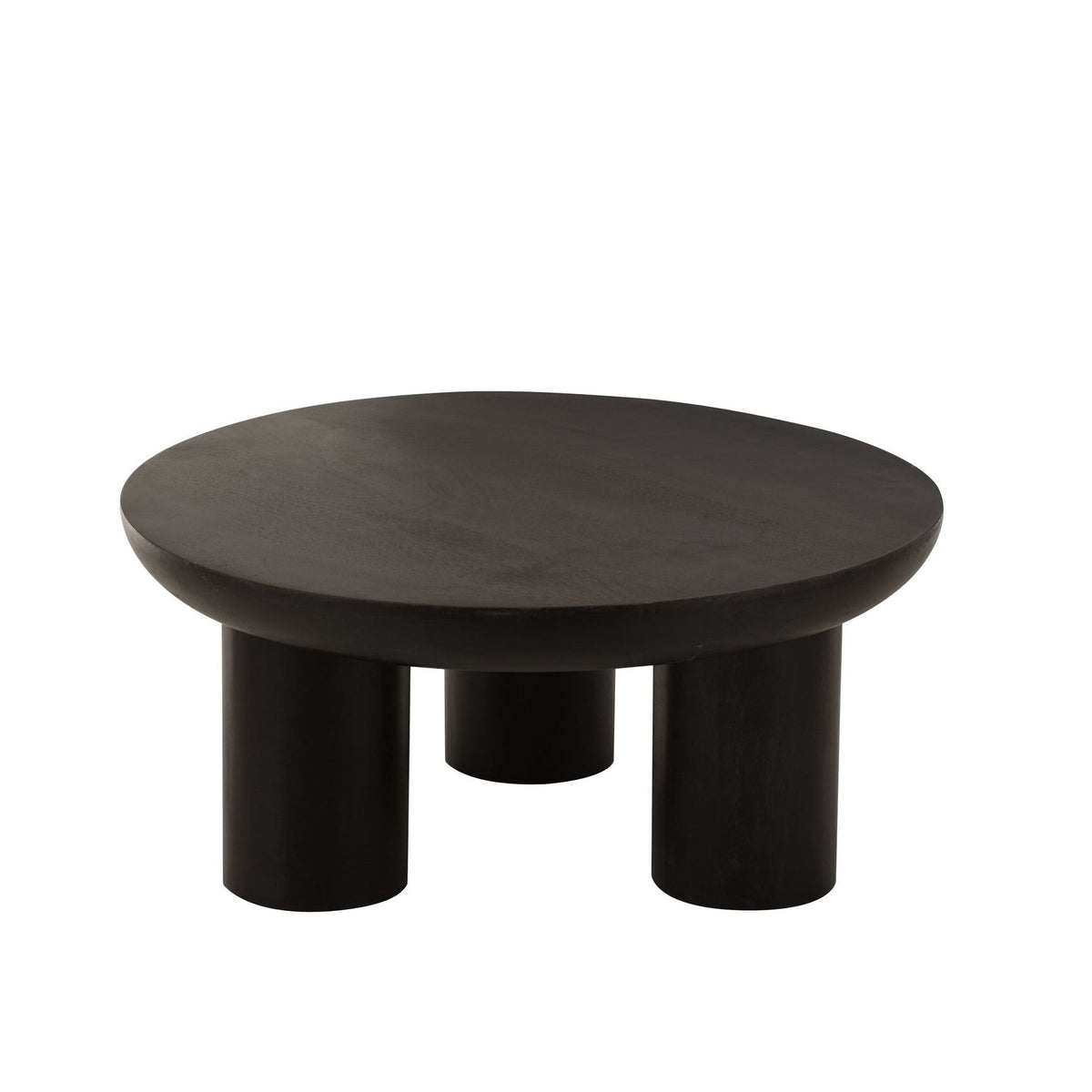Coffee Table Trio Mango Wood Black J-Line