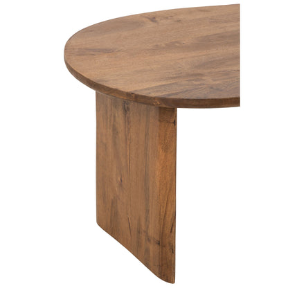 Natural Mango Wood Coffee Table Set of 2 J-Line