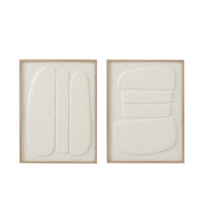 Painting Cell Paper White Set of 2 J-Line