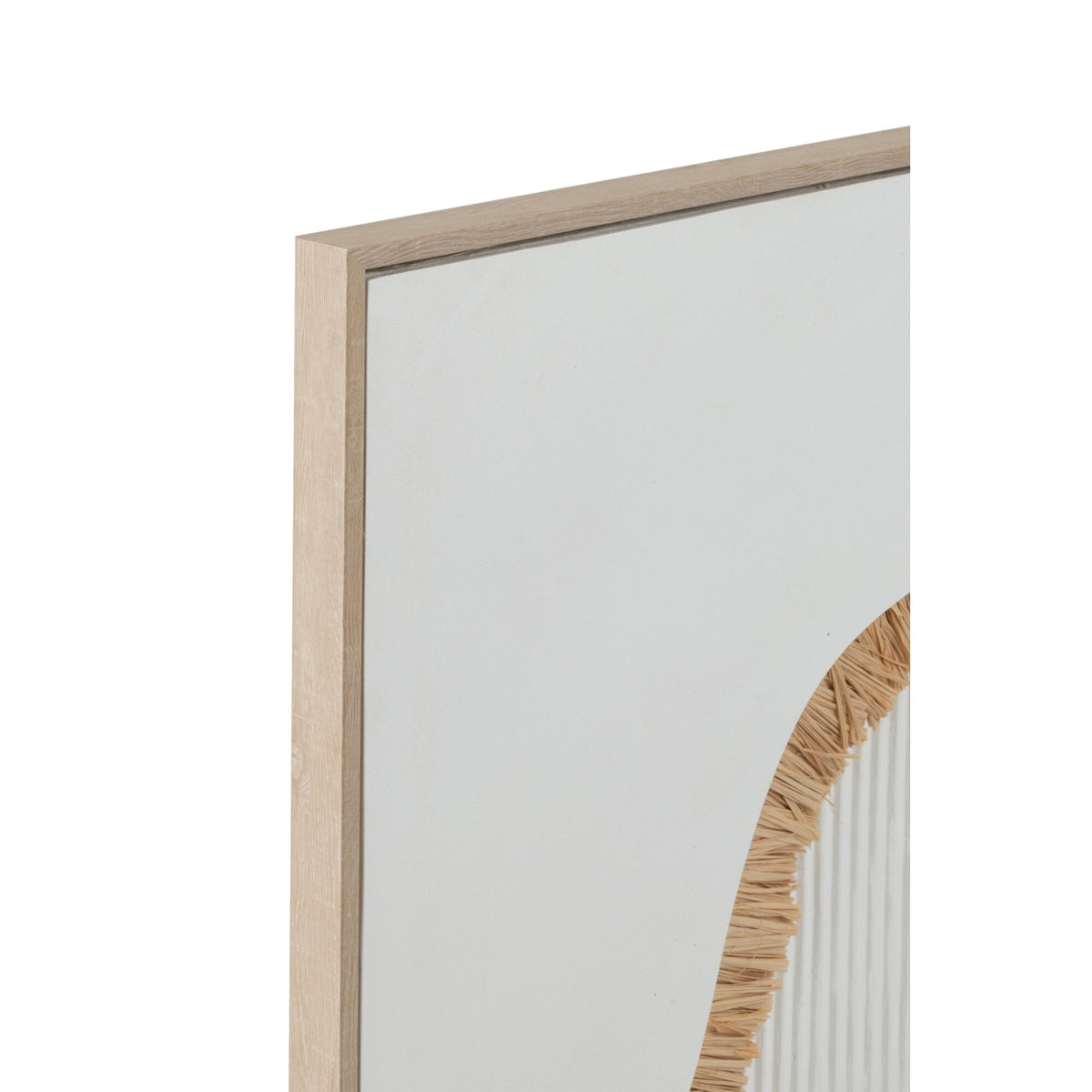 Hay Painting White Canvas Set of 2 J-Line